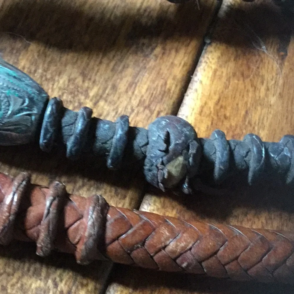 Vintage western Rommel romal reins western riding reining horsemanship AQHA ARAB - Picture 8 of 14